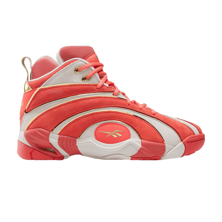 Angel Reese x Reebok Shaqnosis 'Chalk Sunset Coral' — Chalk/Sunset Coral/Chalk