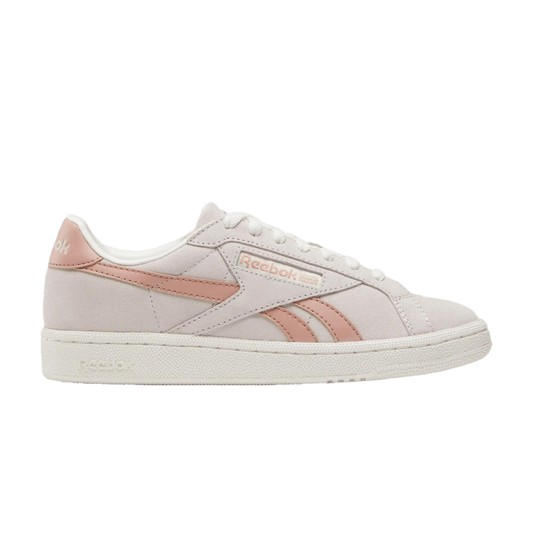 Reebok Wmns Club C Grounds UK 'Luxe Grey Pink Clay' — Luxe Grey/Pink Clay/Chalk