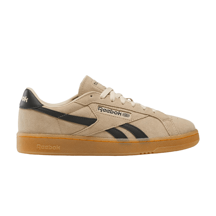 Reebok Club C Grounds 'Tan/Black/Gum' — Tan/Black/Gum