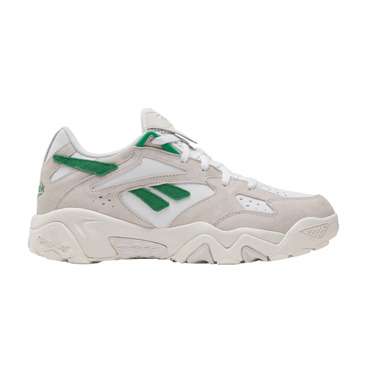 Reebok Preseason 94 Low 'Chalk Glen Green' — Luxe Grey/Chalk/Glen Green