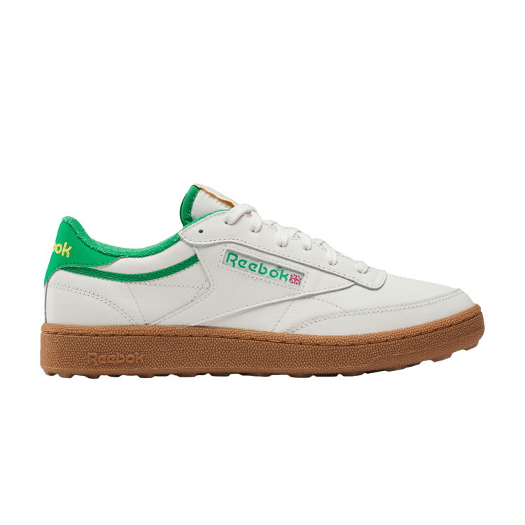 Reebok Club C Golf 'Chalk Classic Green Gum' — Chalk/Classic Green