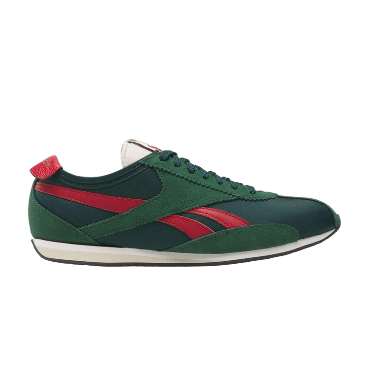 Reebok R400 'Dark Green/Forest Green/Flash Red' — Dark Green/Forest Green/Flash Red