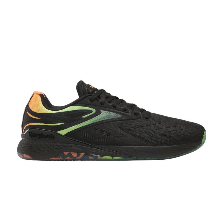 Reebok Nano X5 Edge 'Black Arena Orange Digital Lime' — Black/Arena Orange/Digital Lime