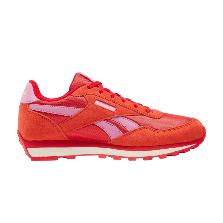 Reebok Classic AZ Big Kid 'Sport Red Playful Pink Chalk' — Sport Red/Playful Pink/Chalk