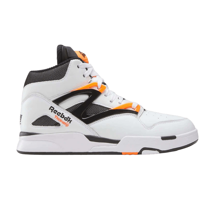 Reebok Pump Omni Zone II 'White Black Wild Orange' 2025 — White/Black/Wild Orange