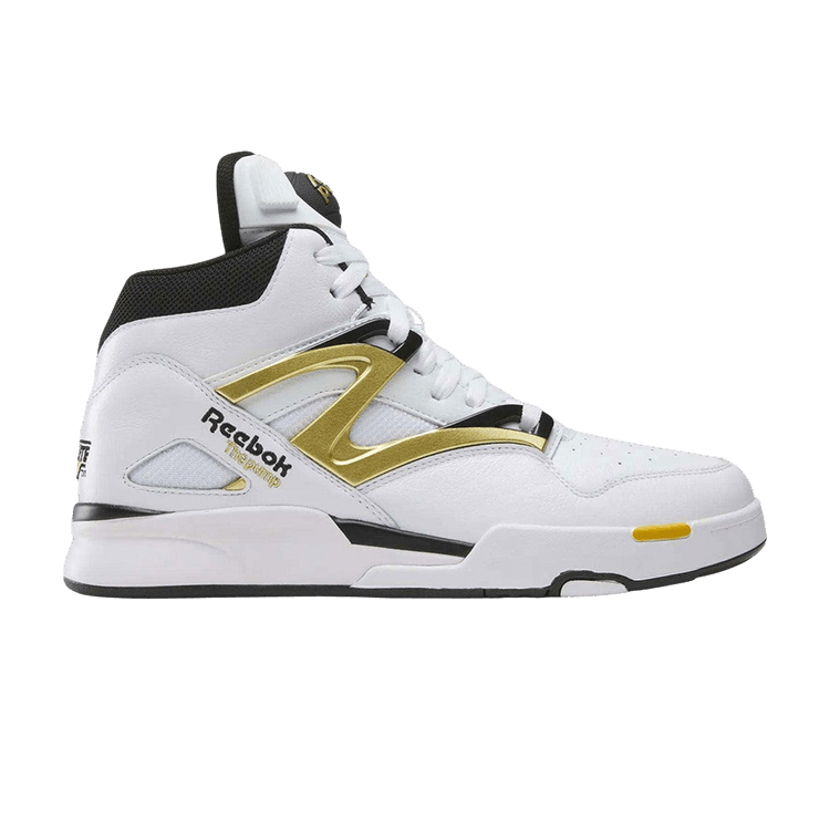Reebok Pump Omni Zone II 'White Black Gold' — White/Black/Gold