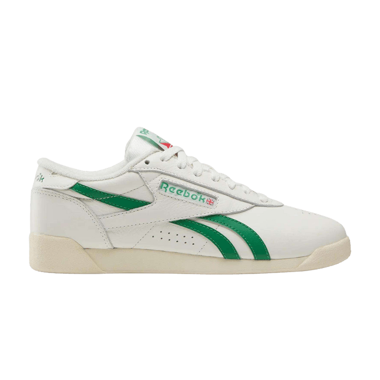 Reebok Wmns Freestyle Lo 'Chalk Glen Green Paper White' — Chalk/Glen Green/Paper White