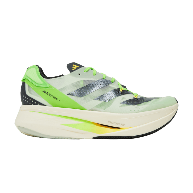 adidas Adizero Prime X 'Linen Green Black' — Linen Green/Core Black/Beam Yellow