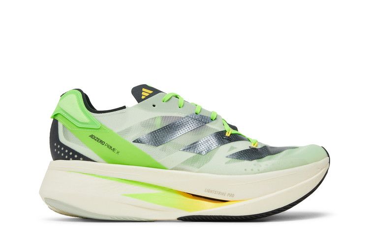 adidas Adizero Prime X 'Linen Green Black' — Linen Green/Core Black/Beam Yellow