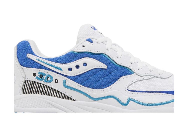 Saucony 3D Grid Hurricane 'White Royal' — White/Royal