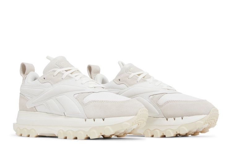 Cardi B x Reebok Wmns Classic Leather V2 'Chalk Alabaster' — Chalk/Chalk/Alabaster