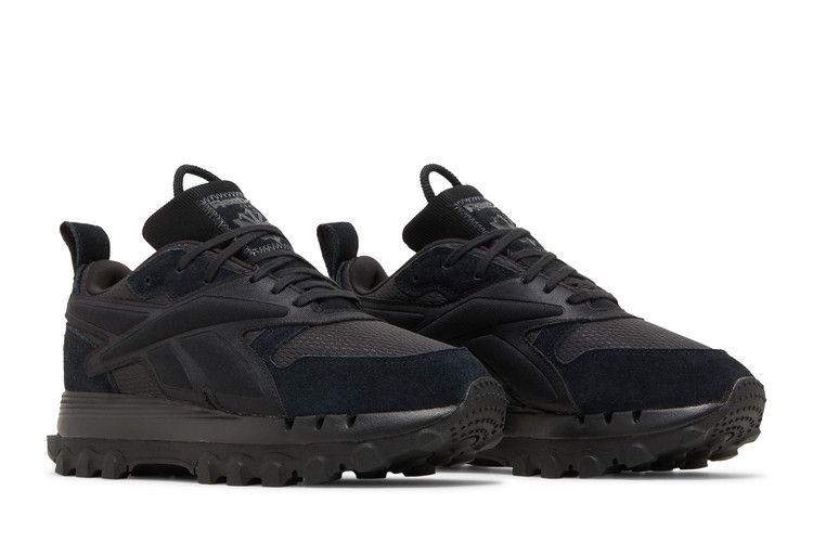 Cardi B x Reebok Wmns Classic Leather V2 'Core Black' — Core Black/Core Black/Pure Grey 8
