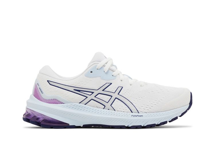 Asics Wmns GT 1000 11 'White Dive Blue' — White/Dive Blue