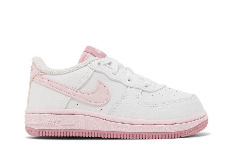 Nike Force 1 TD 'White Pink Foam' — White/Elemental Pink/Medium Soft Pink/Pink Foam (2)