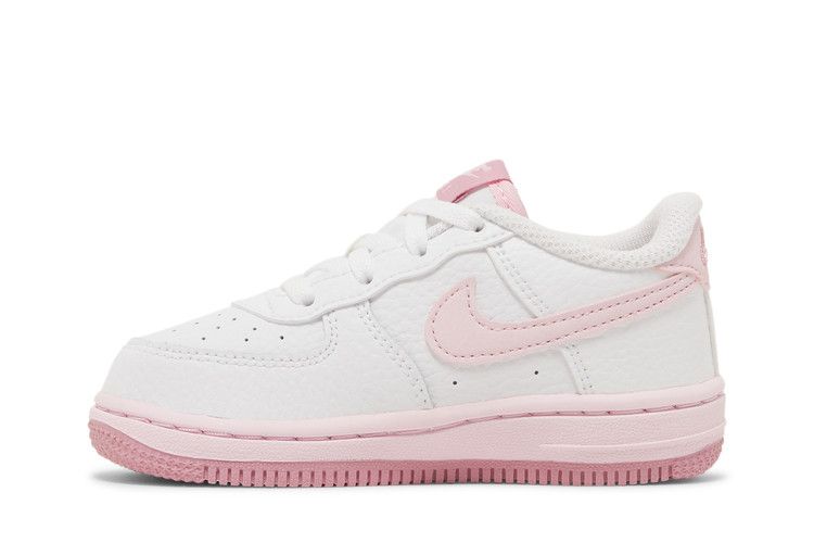 Nike Force 1 TD 'White Pink Foam' — White/Elemental Pink/Medium Soft Pink/Pink Foam (4)