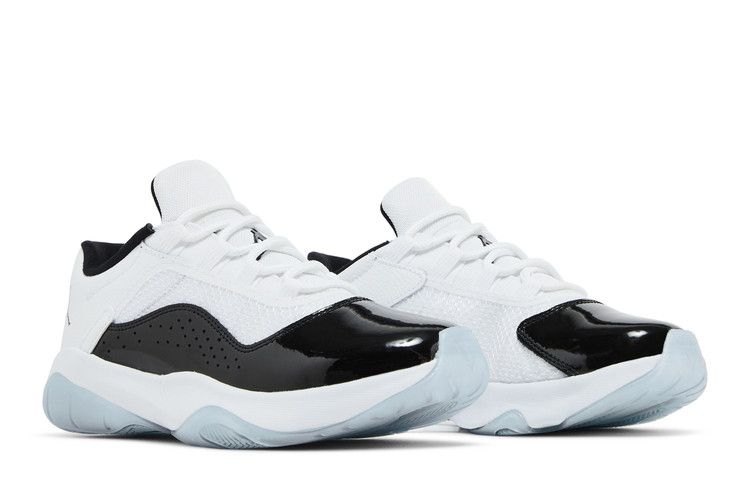 Air Jordan 11 Comfort Low GS 'Concord' — White/Black