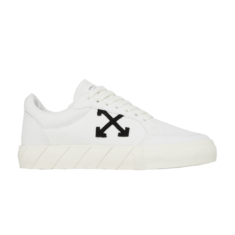Off-White Wmns Vulc Sneaker 'White Black' — White/Black