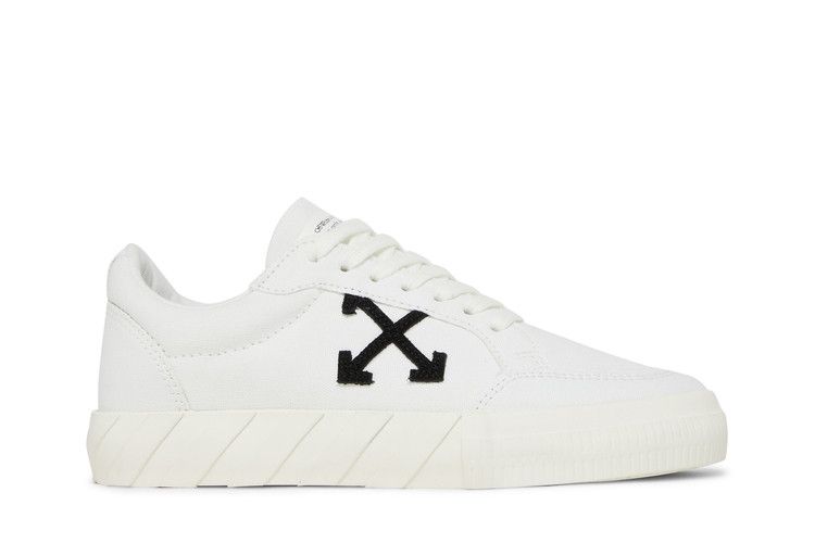 Off-White Wmns Vulc Sneaker 'White Black' — White/Black