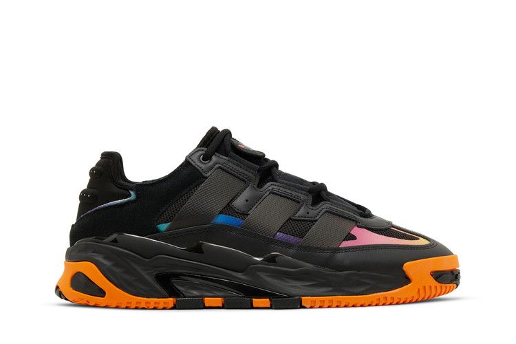 adidas Niteball 'Club Fresh' — Core Black/Core Black/Orange Rush