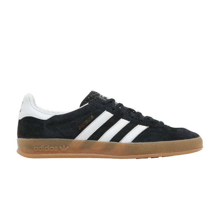 adidas Gazelle Indoor 'Black White Gum' — Core Black/Cloud White/Core Black