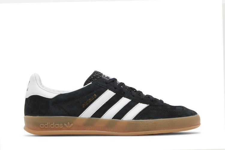 adidas Gazelle Indoor 'Black White Gum' — Core Black/Cloud White/Core Black