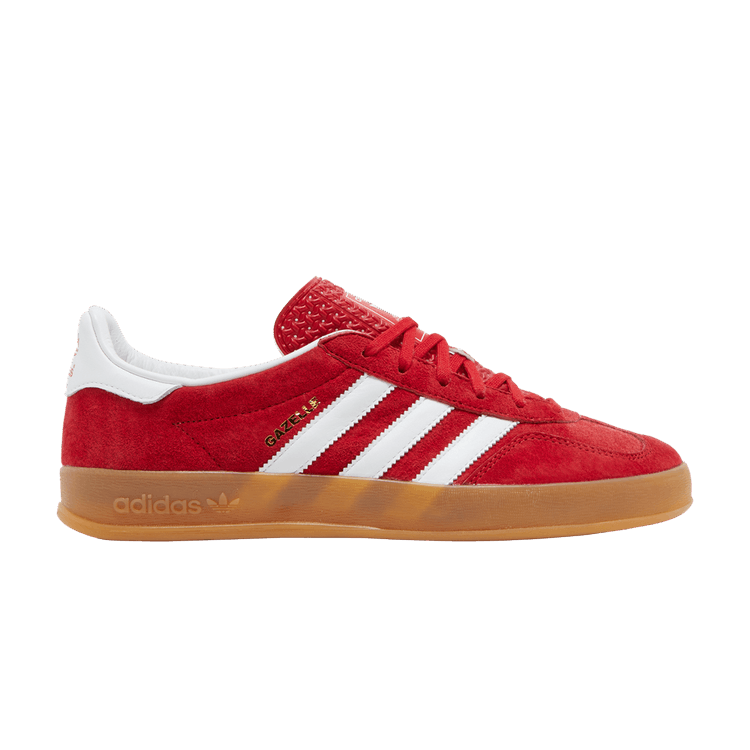 adidas Gazelle Indoor 'Scarlet Gum' — Scarlet/Cloud White/Scarlet
