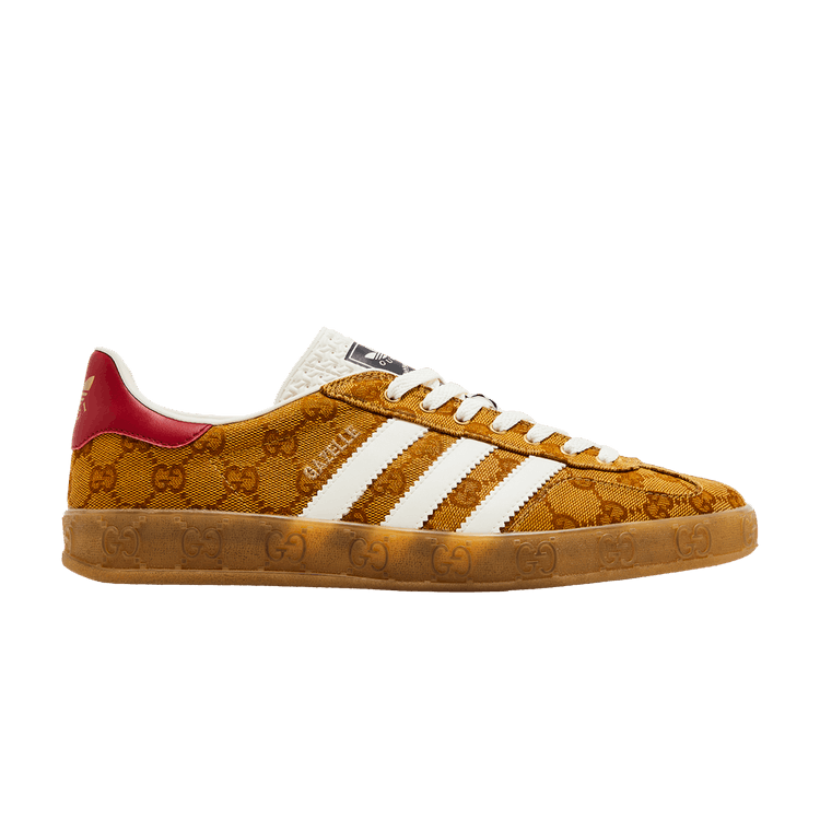 Gucci x adidas Gazelle 'GG Monogram' — Mesa/White/Red