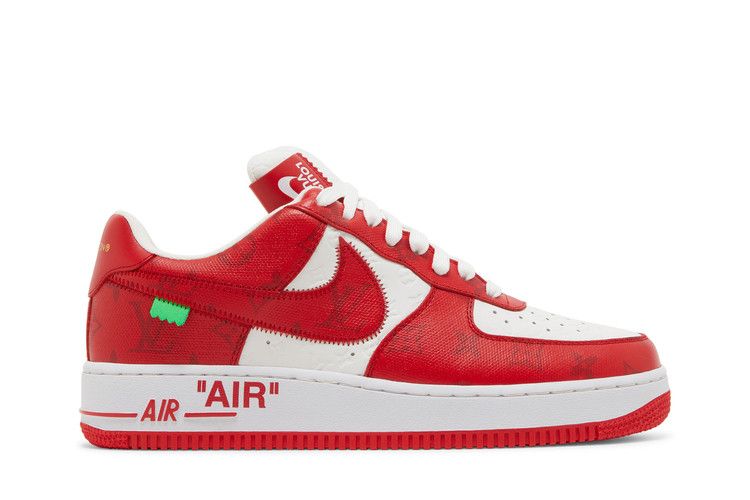 Louis Vuitton x Nike Air Force 1 Low 'White Comet Red' — White/Comet Red (2)