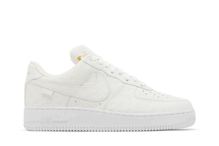Louis Vuitton x Nike Air Force 1 Low 'Triple White' — White/White/White (2)