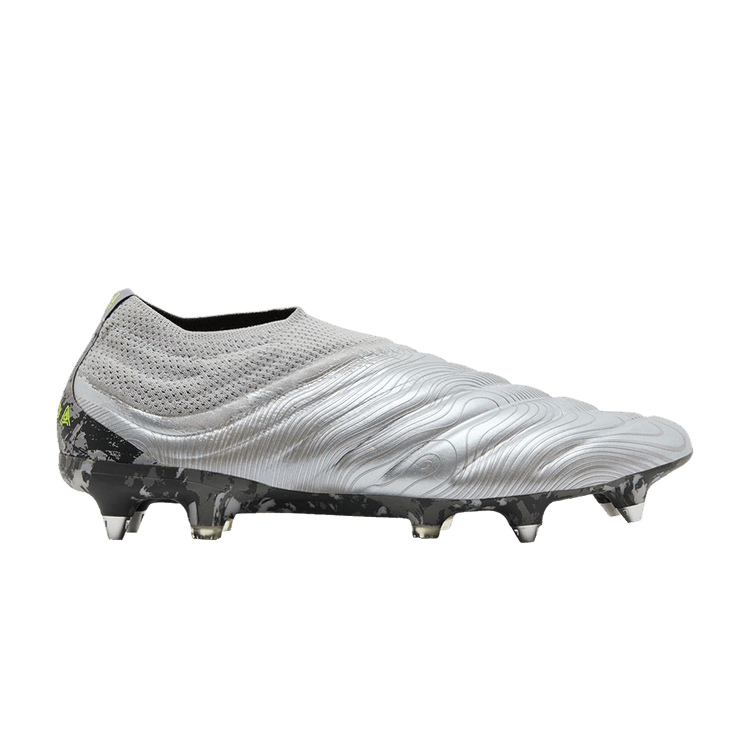 Adidas Copa 20+ SG 'Silver' — Silver/Solar Yellow
