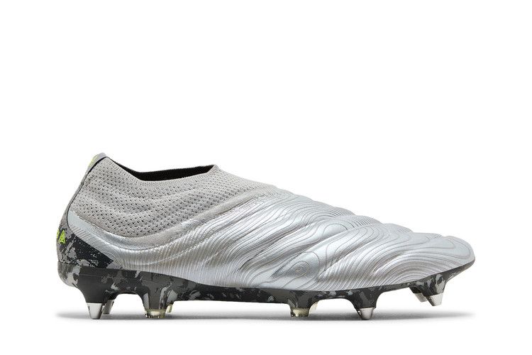 Adidas Copa 20+ SG 'Silver' — Silver/Solar Yellow