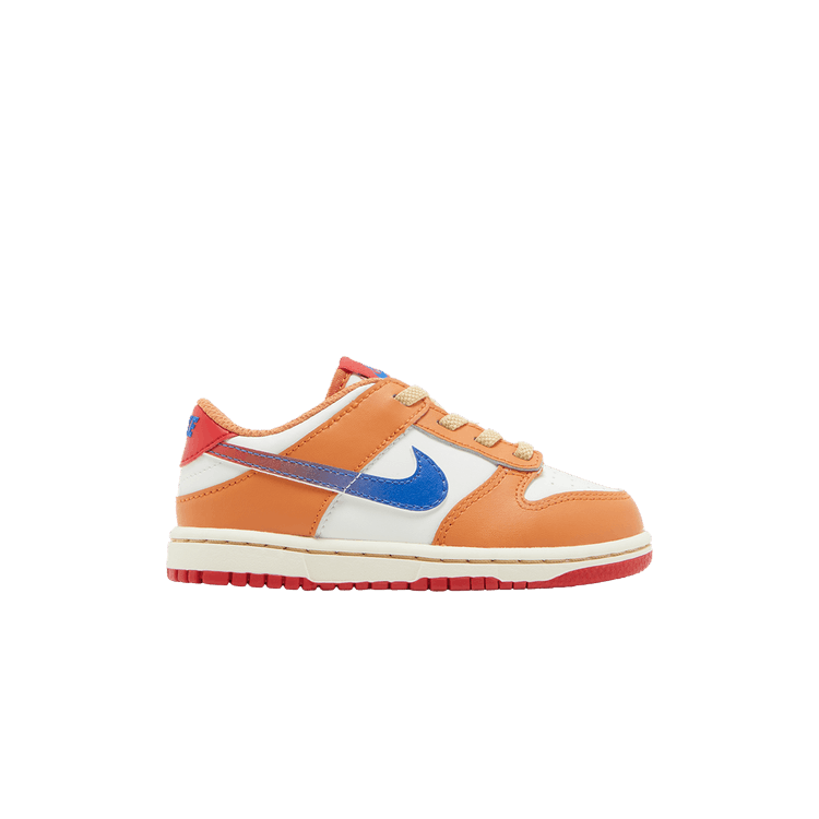 Nike Dunk Low TD 'Hot Curry' — Sail/University Red/Hot Curry/Game Royal