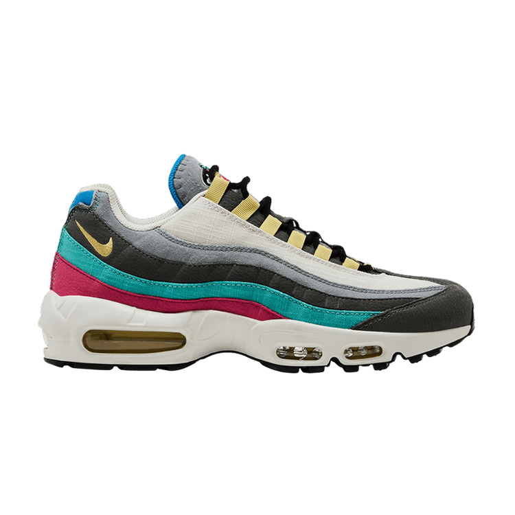 Nike Air Max 95 Recraft SE 'Air Sprung' — Iron Grey/Particle Grey/Phantom/Celery