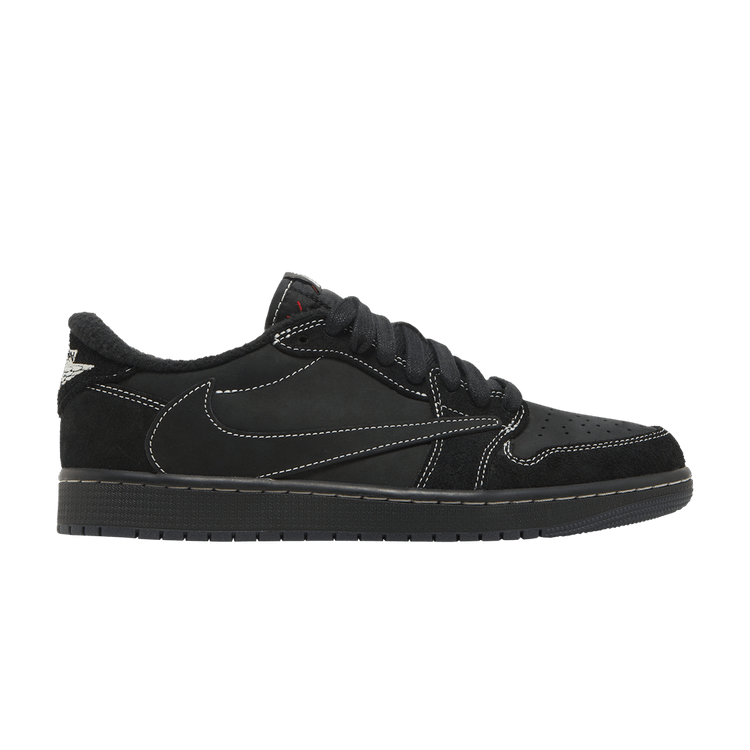 Travis Scott x Air Jordan 1 Retro Low OG SP 'Black Phantom' — Black/Phantom/University Red