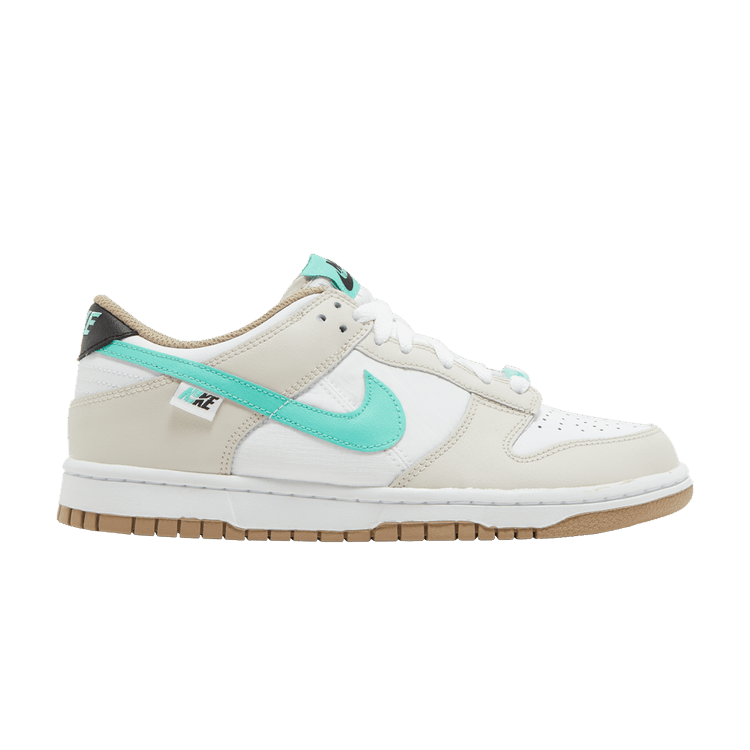 Nike Dunk Low GS 'Split' — White/Tan/Mint/Milk Tea
