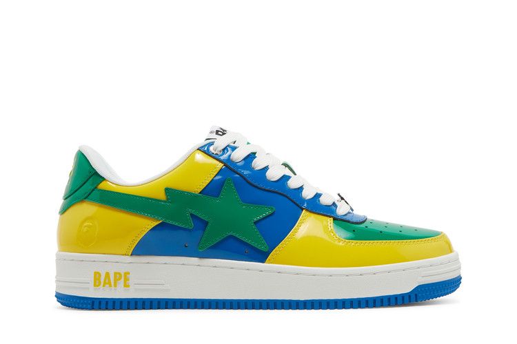 Bapesta M1 'Brazil' — Blue/Yellow/Green/White