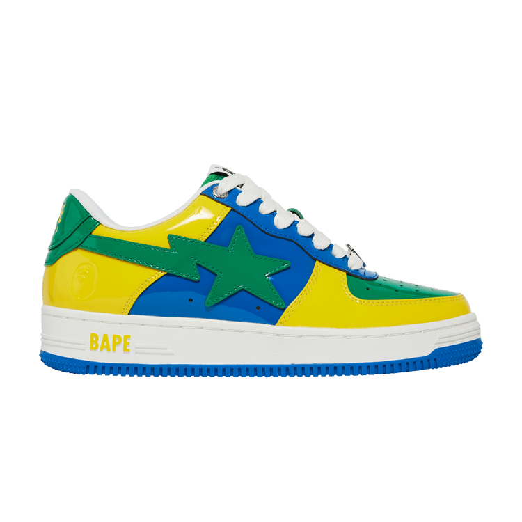 Wmns Bapesta M1 'Brazil' — Blue/Yellow/Green/White