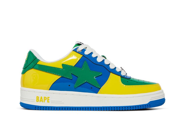 Wmns Bapesta M1 'Brazil' — Blue/Yellow/Green/White