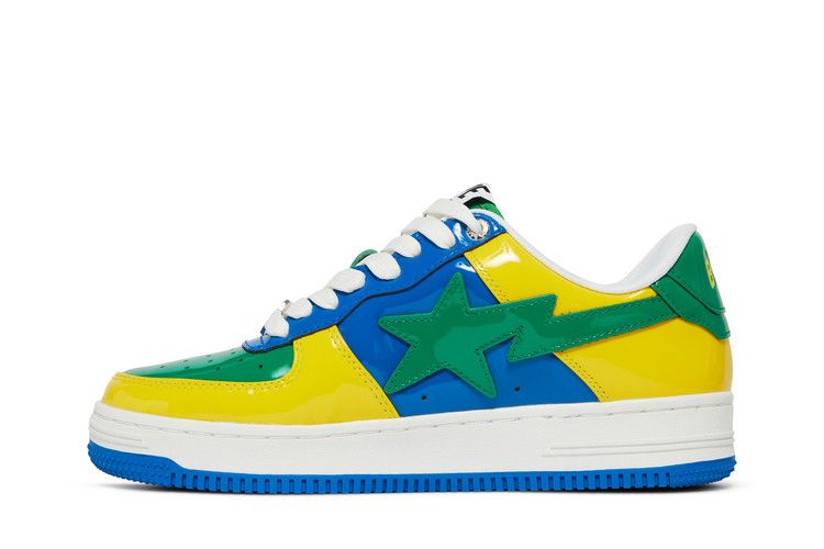 Wmns Bapesta M1 'Brazil' — Blue/Yellow/Green/White