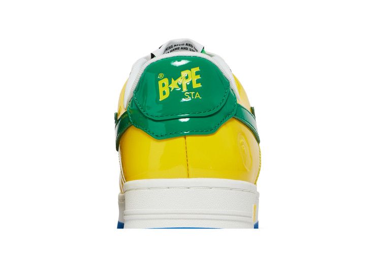 Wmns Bapesta M1 'Brazil' — Blue/Yellow/Green/White