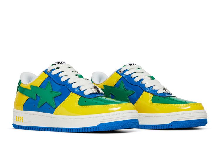Wmns Bapesta M1 'Brazil' — Blue/Yellow/Green/White