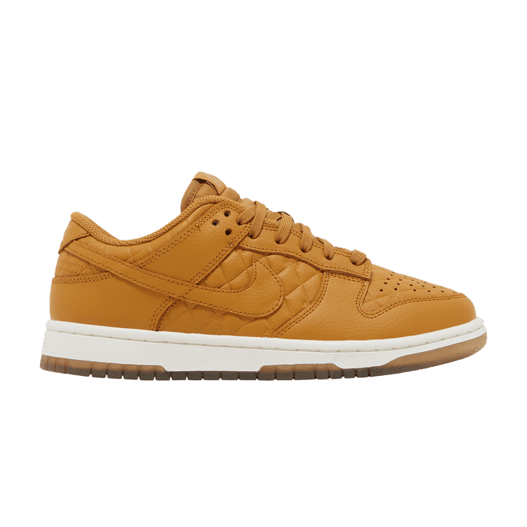 Nike Wmns Dunk Low 'Quilted Wheat' — Wheat/Wheat/Sail/Black