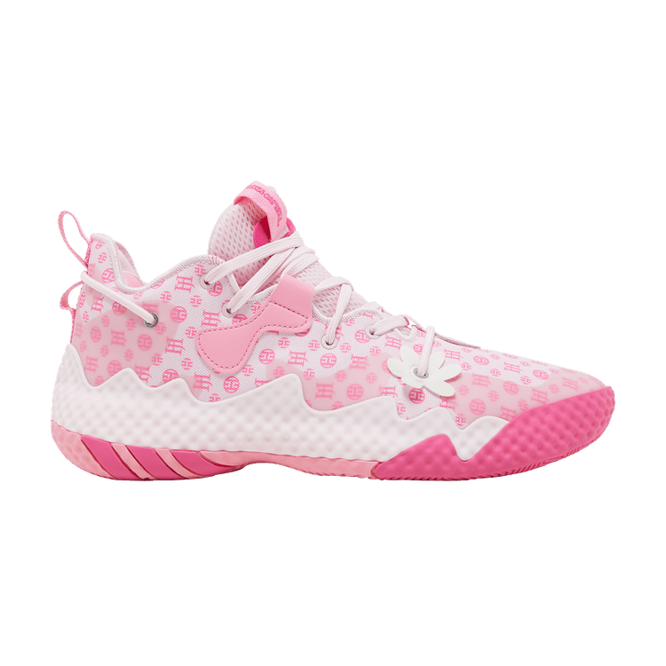 adidas Harden Vol. 6 'Monogram' — Clear Pink/Clear White/Team Real Magenta