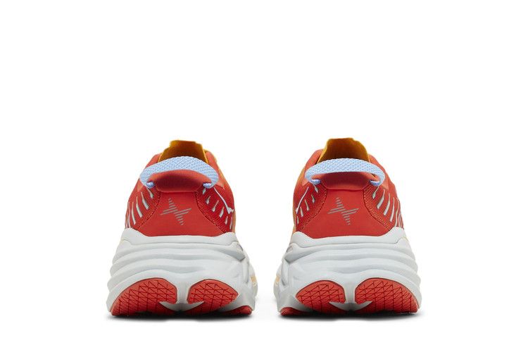 HOKA Bondi X 'Fiesta Amber Yellow' — Fiesta/Amber Yellow/Neutral