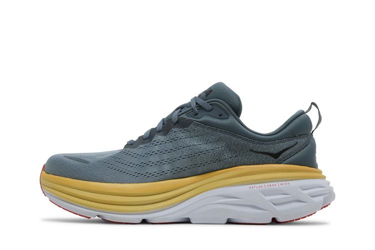 HOKA Bondi 8 2E Wide 'Goblin Blue' — Goblin Blue/Mountain Spring