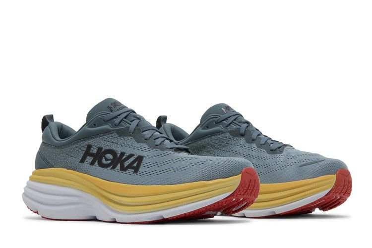 HOKA Bondi 8 2E Wide 'Goblin Blue' — Goblin Blue/Mountain Spring