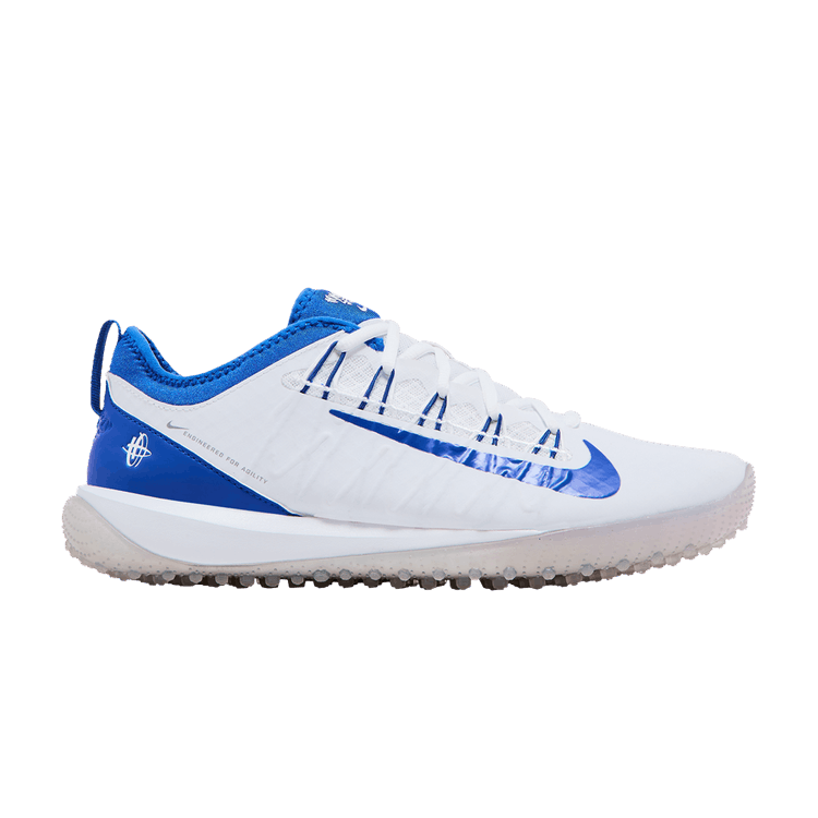 Nike Alpha Huarache 7 Pro TF LAX 'White Game Royal' — White/Game Royal