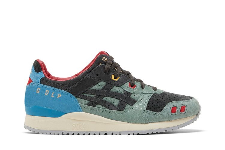 GDLP x ASICS Gel Lyte 3 OG 'Tropicalia' — Graphite Grey/Graphite Grey
