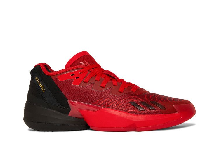 adidas D.O.N. Issue #4 'Future of Fast' — Vivid Red / Core Black / Team Victory Red