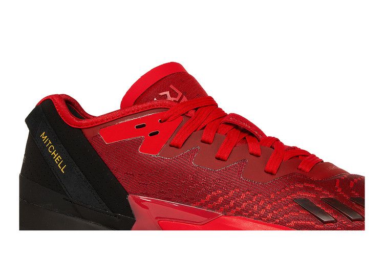 adidas D.O.N. Issue #4 'Future of Fast' — Vivid Red / Core Black / Team Victory Red
